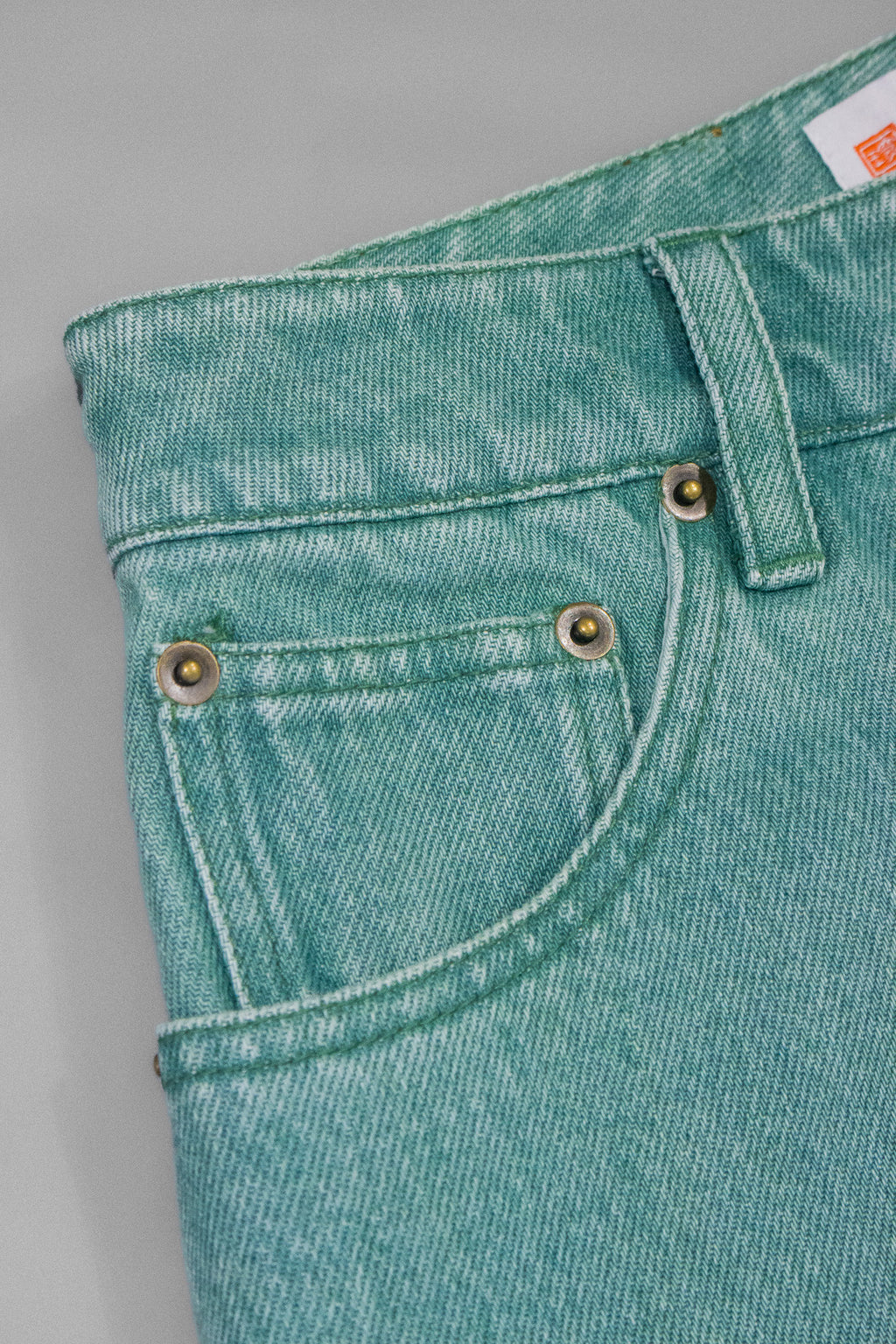 Green Denim Set