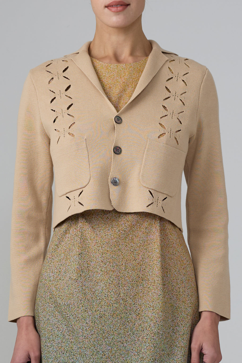 Art of Mending Knitted Jacket