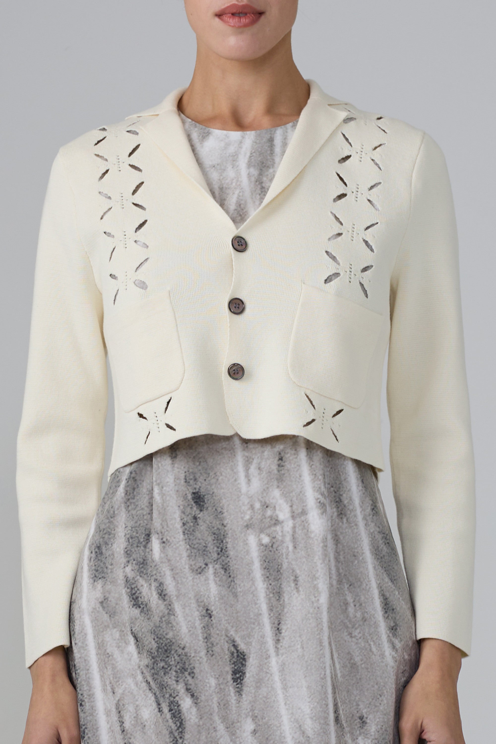 Art of Mending Knitted Jacket