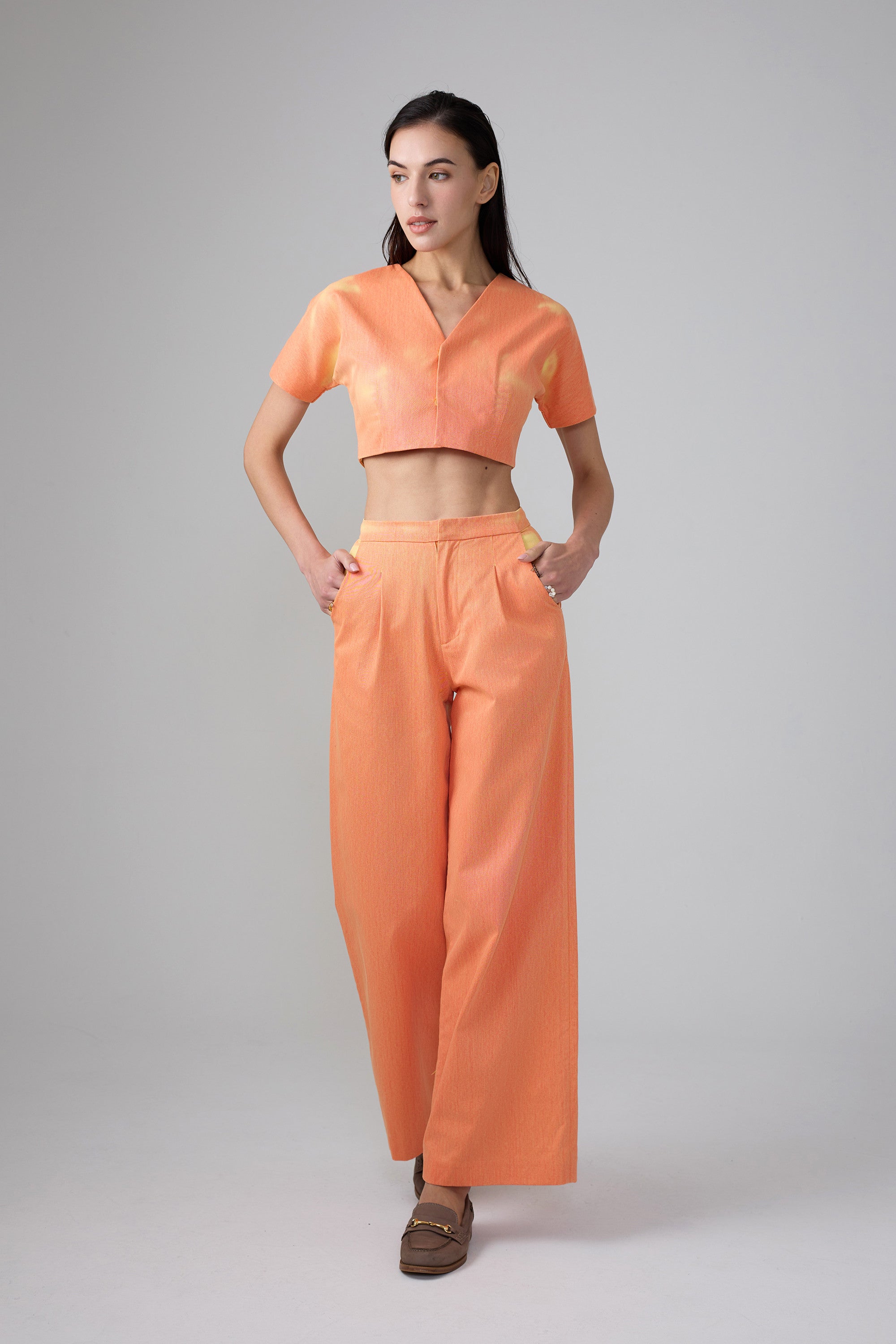 Orange Heat Reactive Pants