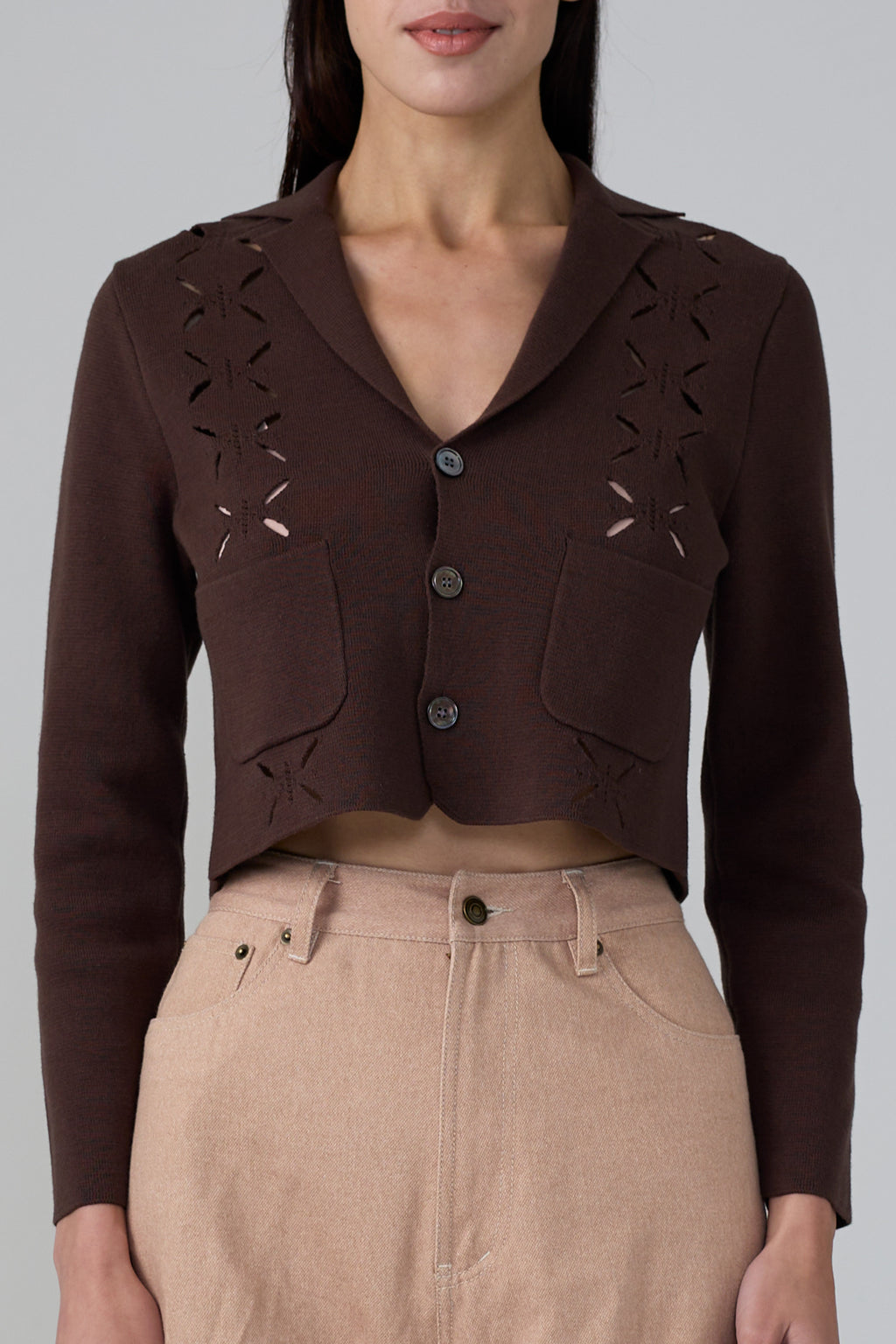 Art of Mending Knitted Jacket