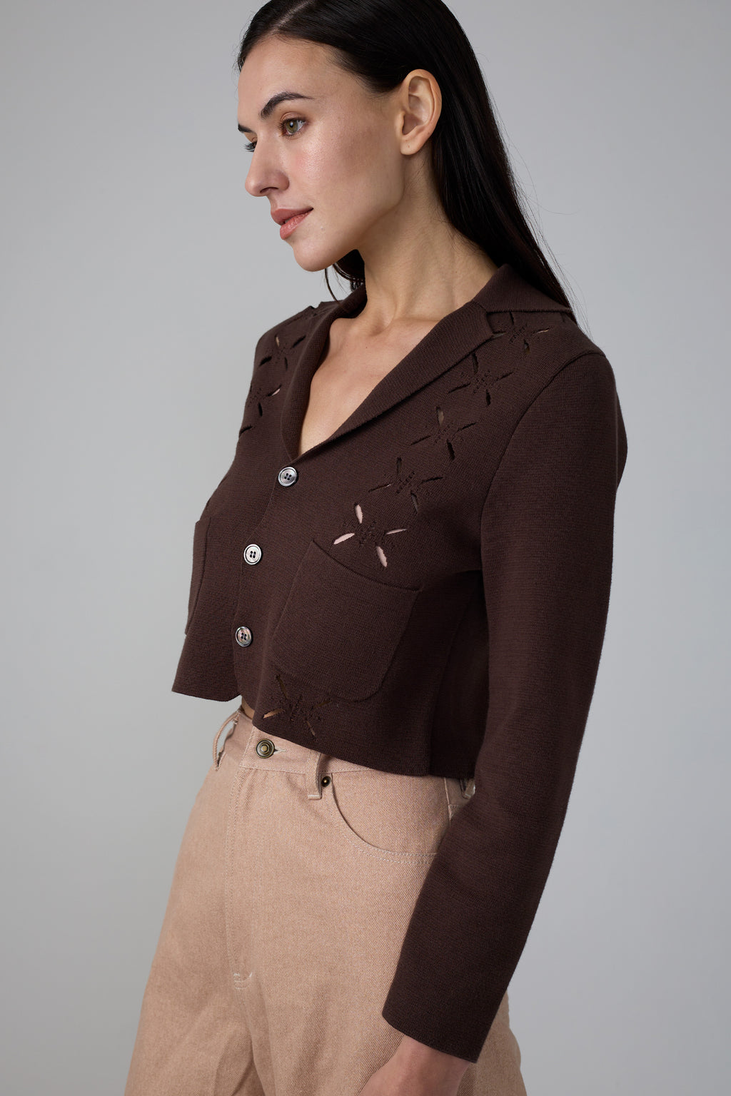 Art of Mending Knitted Jacket